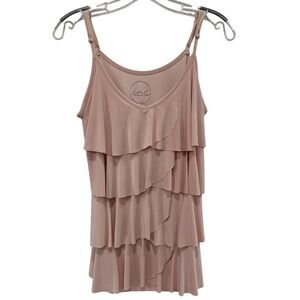 INC‎ International Concept Womens Shirt Top Blouse Size Large Light pink